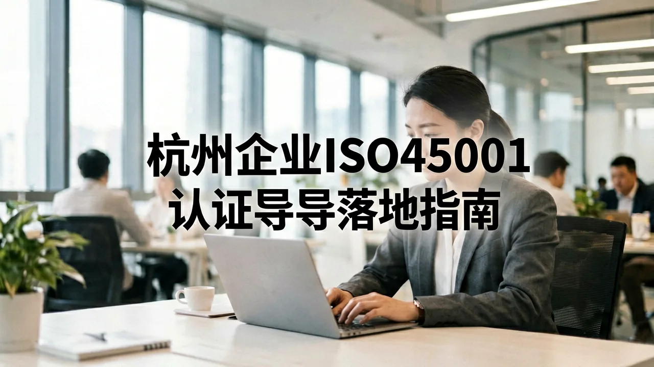 杭州企业ISO45001认证辅导落地指南